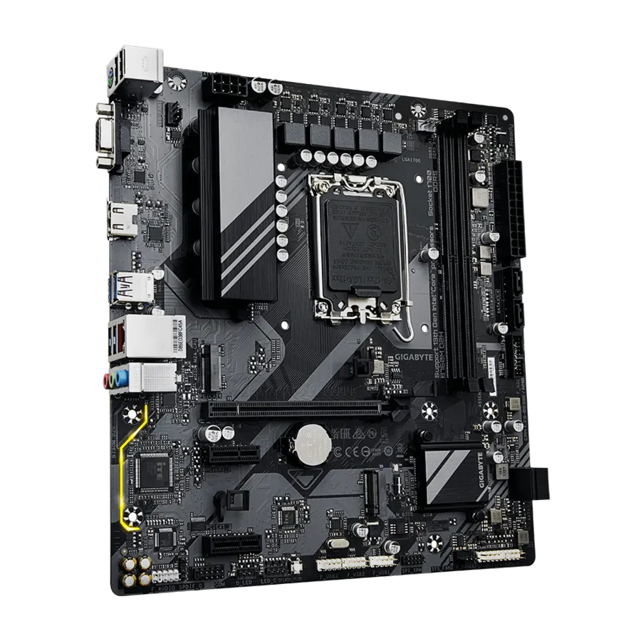 Gigabyte B760M D2H DDR5 Motherboard For INTEL 12th | 13th Gen view 2